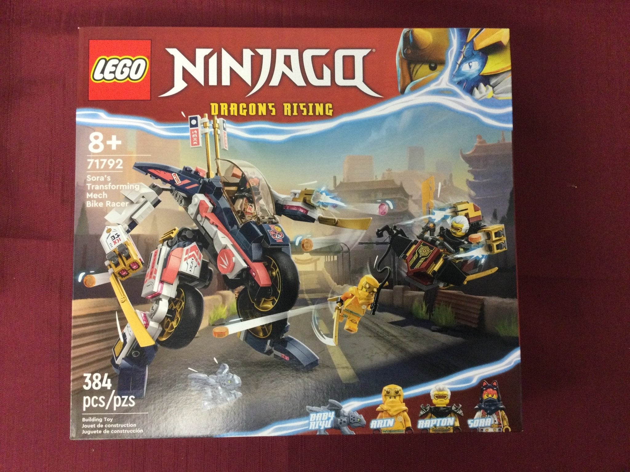 Sora’s transforming Mech Bike Racer - Board Game